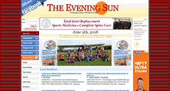 Desktop Screenshot of evesun.com