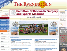 Tablet Screenshot of evesun.com